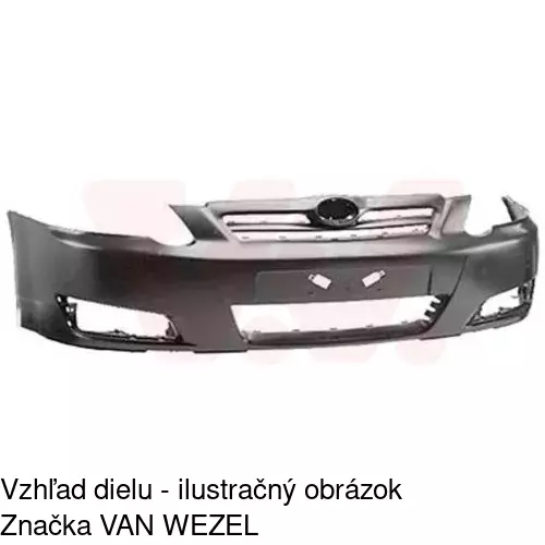 Predný nárazník POLCAR 811507-2