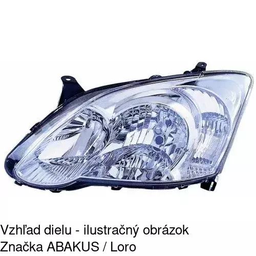 Hlavný reflektor 8115101E /POLCAR/ - obr. 1