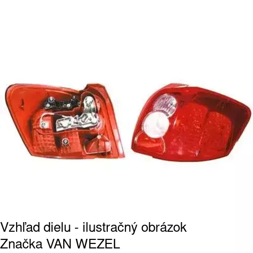Zadné svetlo 8116881E /POLCAR/ - obr. 4