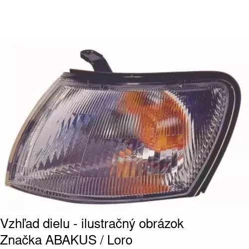 Predná smerovka 8122191E /POLCAR/ - obr. 2
