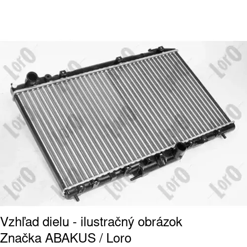 Chladiče vody 8124084K /POLCAR/ - obr. 1