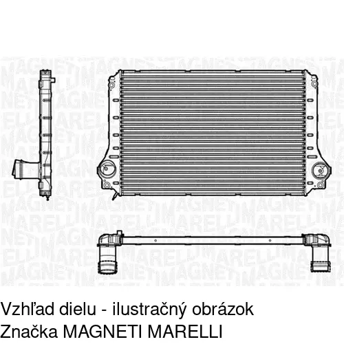 Chladiče vzduchu (Intercoolery) POLCAR 8125J81X