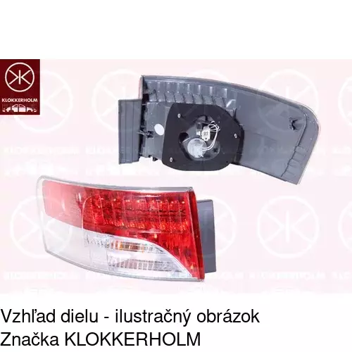 Zadné svetlo POLCAR 8127872V