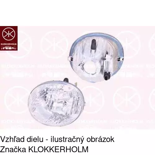 Hmlové svetlo - predné 8147290E /POLCAR/ - obr. 2