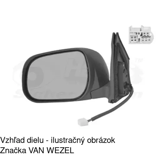 Vonkajšie zrkadlo 8148516M /POLCAR/ - obr. 2