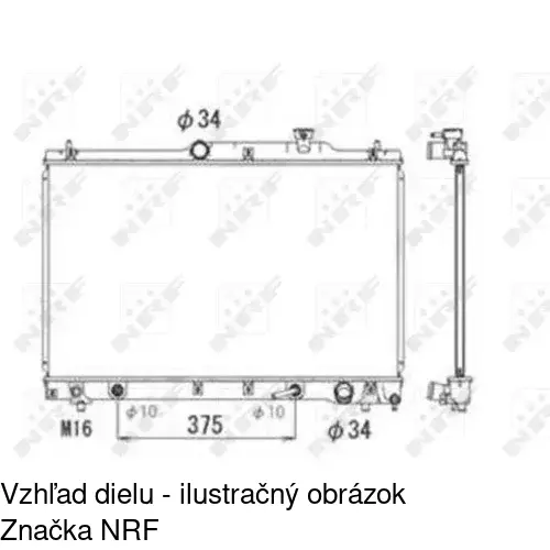 Chladiče vody POLCAR 815108-1