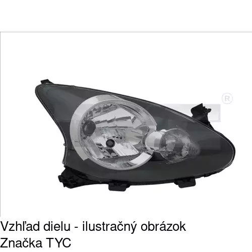 Hlavný reflektor 8153102E /POLCAR/ - obr. 3