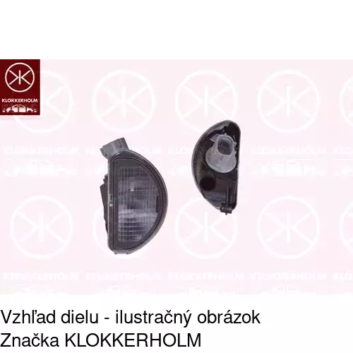 Svetlo na osvetlenie evidenčného čísla 8153959 /POLCAR/