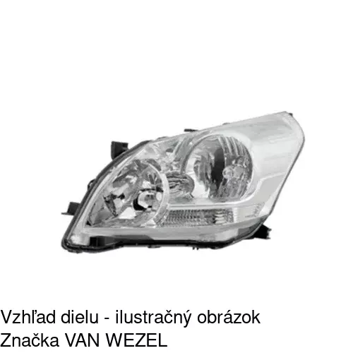 Hlavný reflektor 815909-X /POLCAR/ - obr. 3