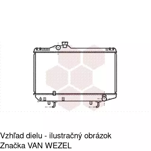 Chladiče vody 8160083K /POLCAR/ - obr. 1