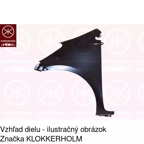 Predný blatník 816902 /POLCAR/