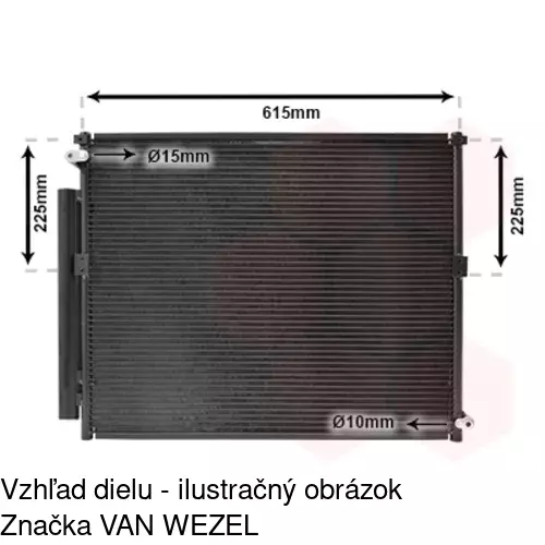 Chladiče klimatizácie POLCAR 8178K8C2S