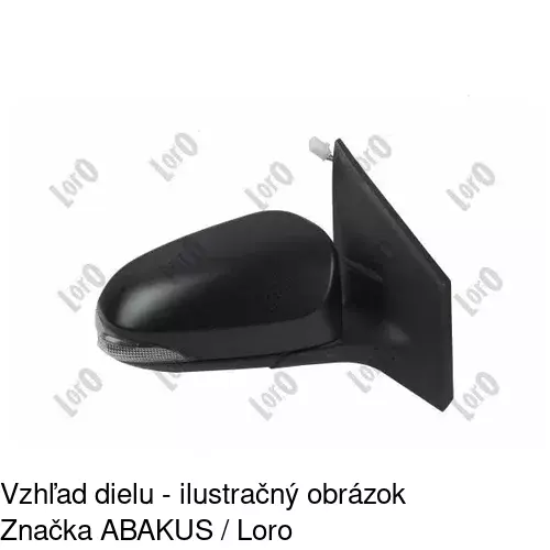 Vonkajšie zrkadlo 81C4524M /POLCAR/ - obr. 1
