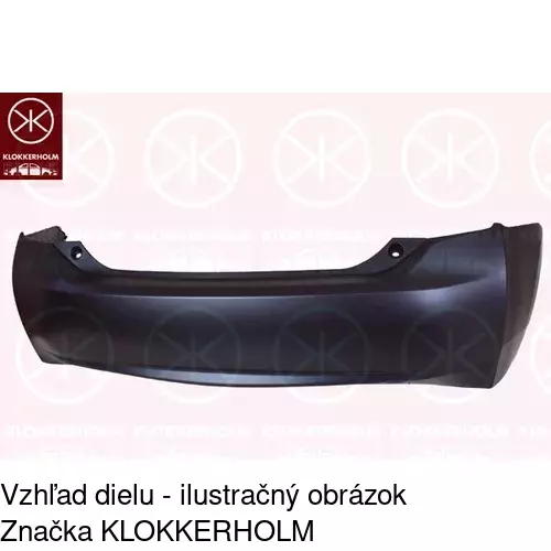 Zadný nárazník POLCAR 81H196-1