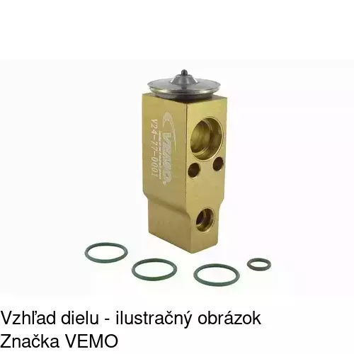 Expanzný ventil POLCAR 8UW351239081