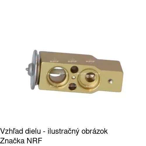 Expanzný ventil 8UW351239081 /POLCAR/ - obr. 1