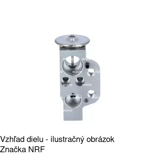 Expanzný ventil 8UW351239621 /POLCAR/ - obr. 1
