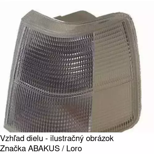 Predná smerovka s obrysom 9032196E /POLCAR/ - obr. 3