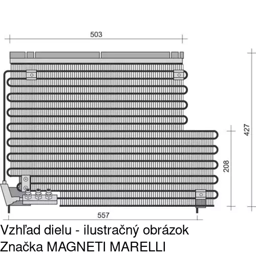 Chladiče klimatizácie POLCAR 9032K8B4