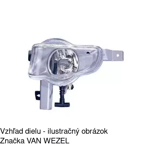 Hmlové svetlo - predné 9041302E /POLCAR/ - obr. 3