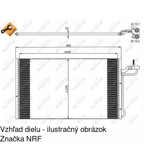 Chladiče klimatizácie 9042K8C4S /POLCAR/ - obr. 1