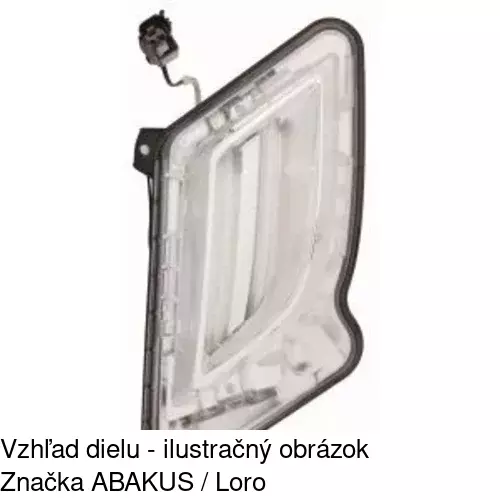 Obrysové svetlo 9062193E /POLCAR/ - obr. 3