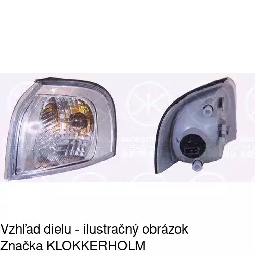 Predná smerovka POLCAR 9080191E