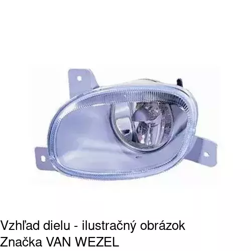 Hmlové svetlo - predné 908030-E /POLCAR/ - obr. 4