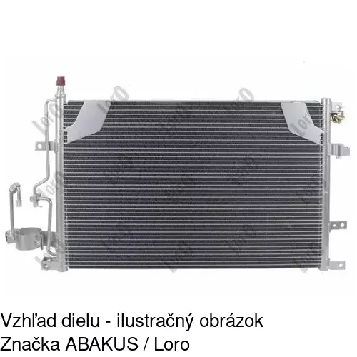Chladiče klimatizácie 9080K8C1 /POLCAR/ - obr. 4