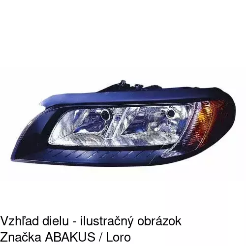 Hlavný reflektor 9082103E /POLCAR/ - obr. 2