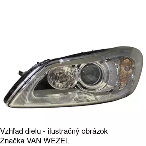 Hlavný reflektor 90C1091U /POLCAR/ - obr. 2
