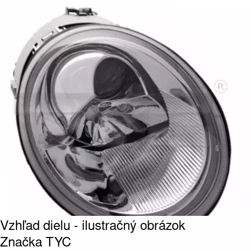 Hlavný reflektor POLCAR 950109-E