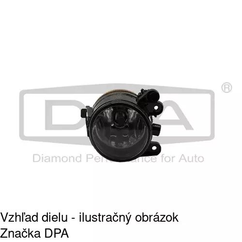 Hmlové svetlo - predné 9513295E /POLCAR/ - obr. 3