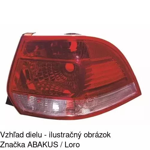 Zadné svetlo 9513884E /POLCAR/ - obr. 2