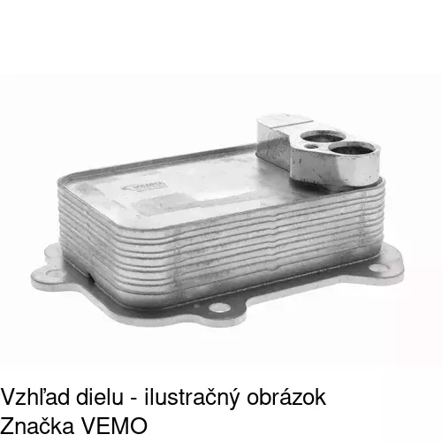 Chladiče oleja 9513L8-4 /POLCAR/ - obr. 2