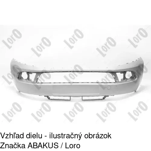 Predný nárazník 951807-Q /POLCAR/ - obr. 2