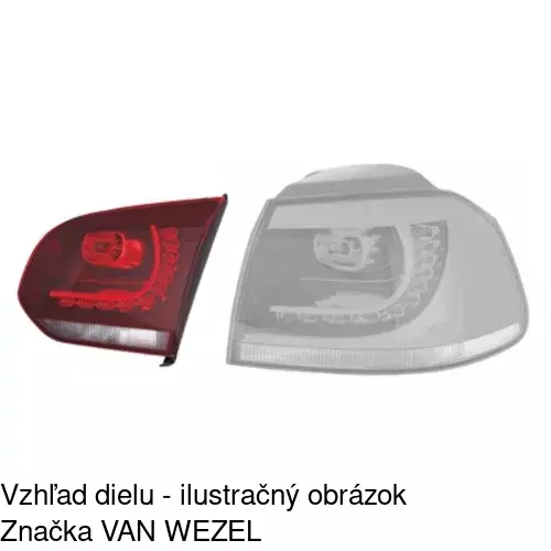 Zadné svetlo 9518888H /POLCAR/ - obr. 1
