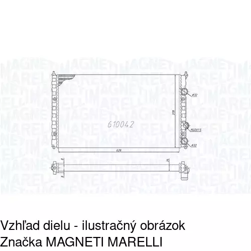 Chladiče vody 952408-8 /POLCAR/ - obr. 2