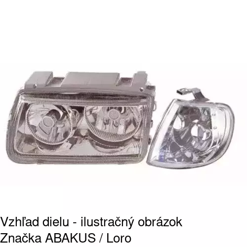 Hlavný reflektor 9524097E /POLCAR/ - obr. 5