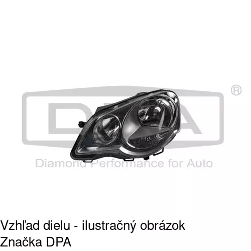 Hlavný reflektor 9527101E /POLCAR/ - obr. 1