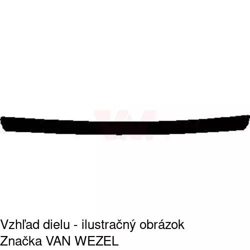 Spojler predného nárazníka 953225 /POLCAR/ - obr. 1