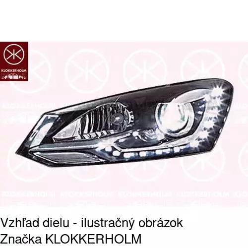 Hlavný reflektor POLCAR 9533091V