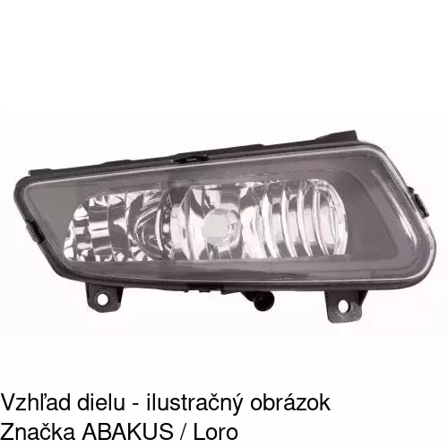 Hmlové svetlo - predné 9533308E /POLCAR/ - obr. 2