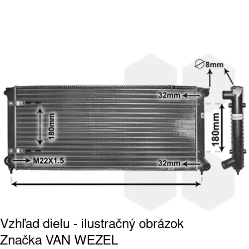 Chladiče vody 953408-5 /POLCAR/ - obr. 5