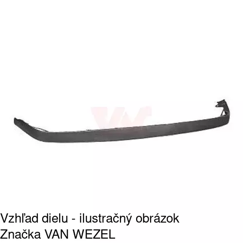 Spojler predného nárazníka 953425 /POLCAR/ - obr. 2