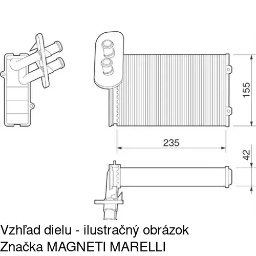 Radiátory 9534N8A1 /POLCAR/ - obr. 4