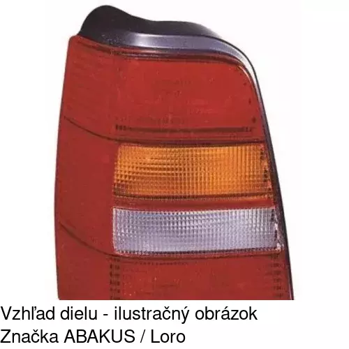 Zadné svetlo 9538871E /POLCAR/ - obr. 2