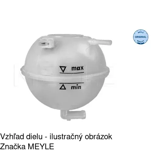 Nádržky vyrovnávacie 9538ZB-2 /POLCAR/ - obr. 1