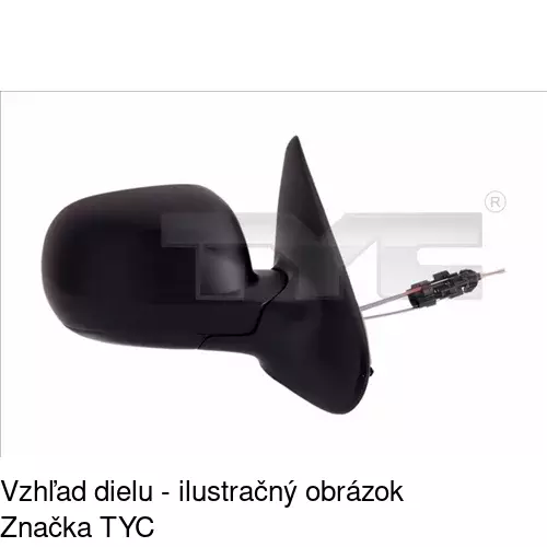 Vonkajšie zrkadlo 95415212 /POLCAR/ - obr. 5