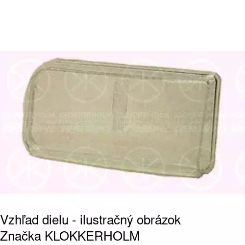 Sklo reflektora 9546121E /POLCAR/ - obr. 1